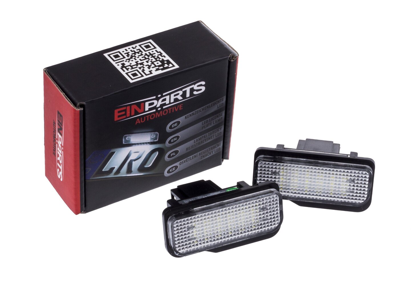 LED numura zīmes apgaismojums 6000K Mercedes W211 4D/5D, W203 5D, W219 4D, R171 2D cena un informācija | Auto spuldzes | 220.lv