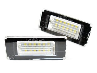 LED numura zīmes apgaismojums 6000K MINI R52, R55, R55N, R56, R57, R57N, R58, R59 cena un informācija | Auto spuldzes | 220.lv