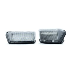 LED numura zīmes apgaismojums 6000K Toyota Prius XW50/ZVW35/ZVW50, Alphard, Velfire, Avalon, Corolla, RAV4 cena un informācija | Auto spuldzes | 220.lv