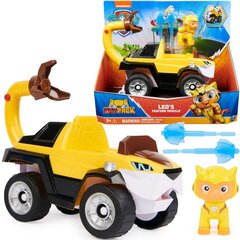 Rotaļu transportlīdzekļa komplekts ar figūriņu Paw Patrol Leo Cat cena un informācija | Rotaļlietas zēniem | 220.lv