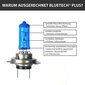 Bluetech 2x Plus H7 55W 9500K Xenon efekts ar STVZO apstiprinājumu un Super Xenon efekts цена и информация | Auto spuldzes | 220.lv