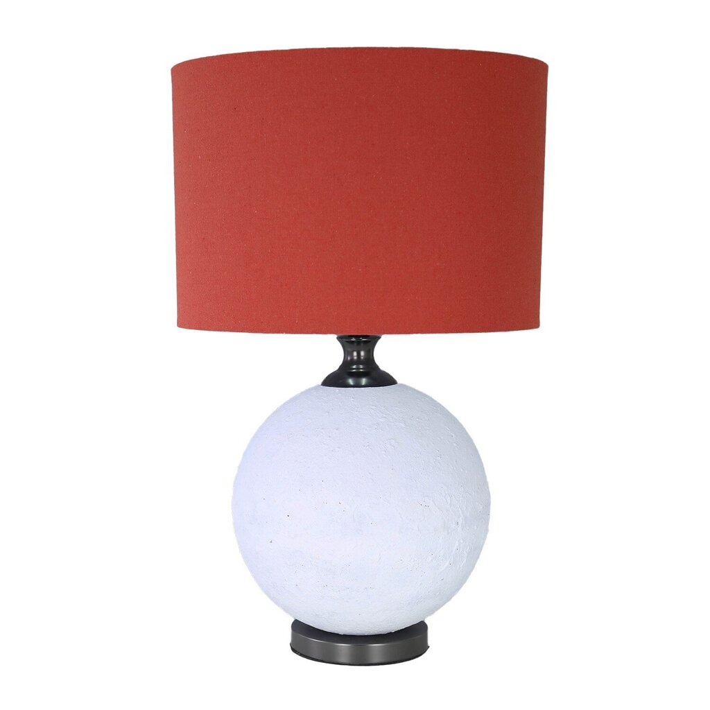 Galda lampa LUXO H56cm, sarkana/balta cena un informācija | Galda lampas | 220.lv