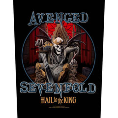 Uzšuve Avenged Sevenfold Back Patch: Hail To The King, 1 gab. cena un informācija | Moto piederumi | 220.lv