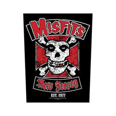 Bышивка MISFITS BACK PATCH: BIKER цена и информация | Мото принадлежности | 220.lv