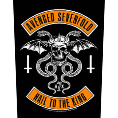 Bышивка AVENGED SEVENFOLD BACK PATCH: BIKER цена и информация | Мото принадлежности | 220.lv