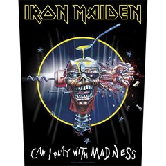 Uzšuve Iron Maiden: Can I Play With Madness, 1 gab. cena un informācija | Moto piederumi | 220.lv