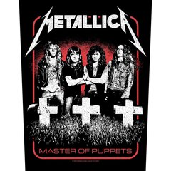 Большой патч METALLICA: MASTER OF PUPPETS BAND цена и информация | Принадлежности для шитья | 220.lv