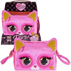 Interaktīvā soma ar acīm Purse Pets Flashy Frenchie Cat, ar skaņu цена и информация | Игрушки для девочек | 220.lv