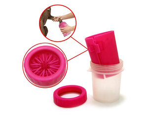 Silicone paw cleaner for dogs small cup цена и информация | Косметические средства для животных | 220.lv