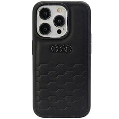 Audi GT Synthetic Leather iPhone 15 Pro Max 6.7" czarny|black hardcase AU-TPUPCIP15PM-GT|D2-BK цена и информация | Чехлы для телефонов | 220.lv