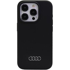 Audi Silicone Case AU-LSRIP15P-Q3|D1-BK цена и информация | Чехлы для телефонов | 220.lv