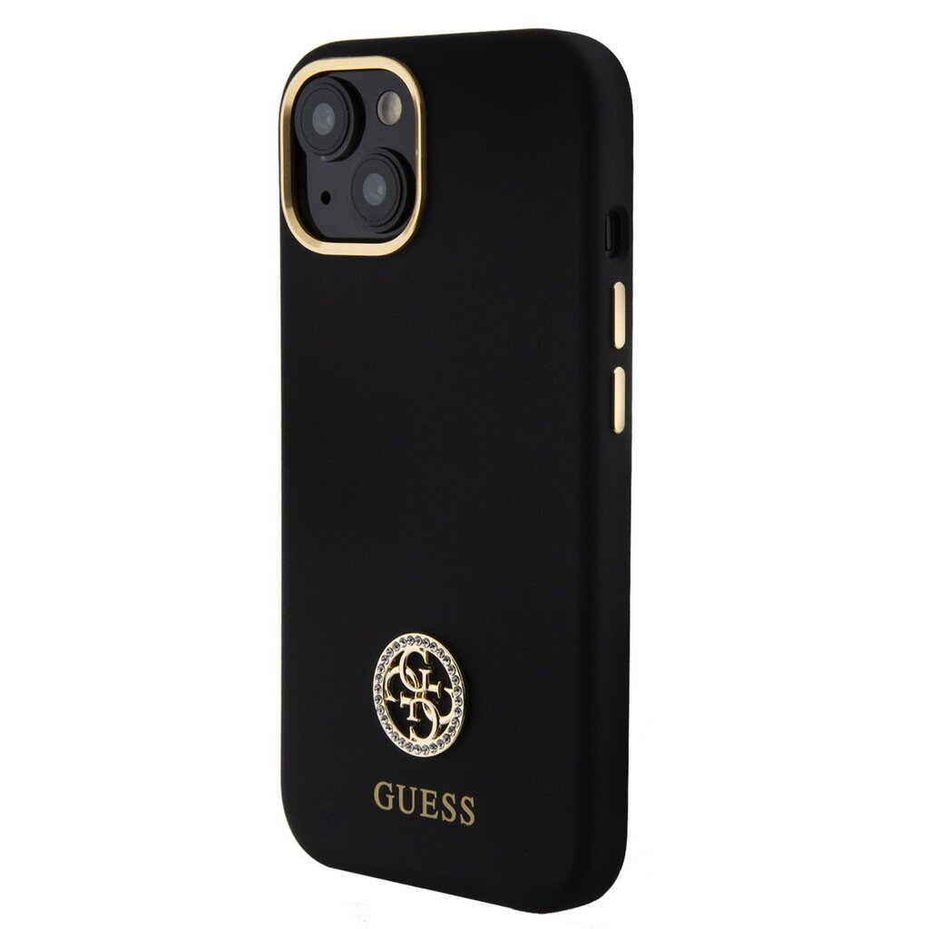 CG Mobile Guess Liquid Silicone 4G Strass Metal Logo Case cena un informācija | Telefonu vāciņi, maciņi | 220.lv