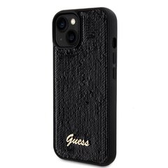 CG Mobile Guess Sequin Script Logo Case GUHCP15MPSFDGSK cena un informācija | Telefonu vāciņi, maciņi | 220.lv