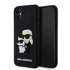 CG Mobile Karl Lagerfeld 3D Rubber Karl and Choupette Case KLHCN613DRKCNK cena un informācija | Telefonu vāciņi, maciņi | 220.lv