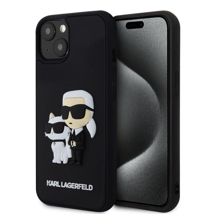 CG Mobile Karl Lagerfeld 3D Rubber Karl and Choupette Case KLHCP13M3DRKCNK цена и информация | Telefonu vāciņi, maciņi | 220.lv