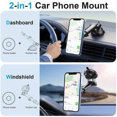 Car holder CHM01 magnetic to windshield цена и информация | Держатели для телефонов | 220.lv