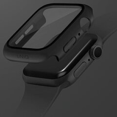 UNIQ etui Nautic Apple Watch Series 7|8 45mm czarny|black цена и информация | Аксессуары для смарт-часов и браслетов | 220.lv