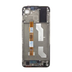 LCD Display + Touch Unit + Front Cover for Vivo Y33s Black цена и информация | Запчасти для телефонов и инструменты для их ремонта | 220.lv