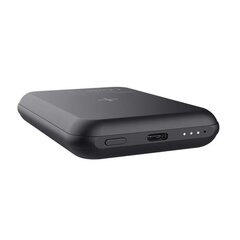 POWER BANK WRL 5000MAH/MAGNO BLACK 24877 TRUST цена и информация | Зарядные устройства Power bank | 220.lv