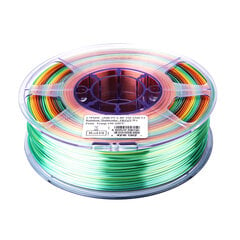 eSUN 3D filament eSilk PLA 1kg rainbow цена и информация | Smart устройства и аксессуары | 220.lv