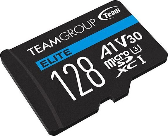 Team Group Elite 128 GB MicroSDXC UHS-I cena un informācija | Atmiņas kartes fotokamerām | 220.lv