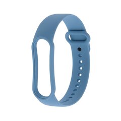 Silicone band for Xiaomi Mi Band 5 | 6 baby blue цена и информация | Аксессуары для смарт-часов и браслетов | 220.lv