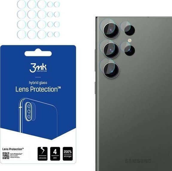 3MK Hybrid Glass Lens Protection цена и информация | Ekrāna aizsargstikli | 220.lv