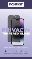 FoneKit 9H Privacy+ Tempered Glass 6438148047436 cena un informācija | Ekrāna aizsargstikli | 220.lv