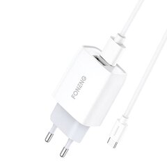 Charger Foneng EU30 Type-C цена и информация | Зарядные устройства для телефонов | 220.lv