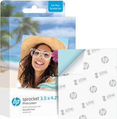 HP фотобумага Sprocket Zink 8.9x10.8 см 20 листов цена и информация | Прочие аксессуары для фотокамер | 220.lv