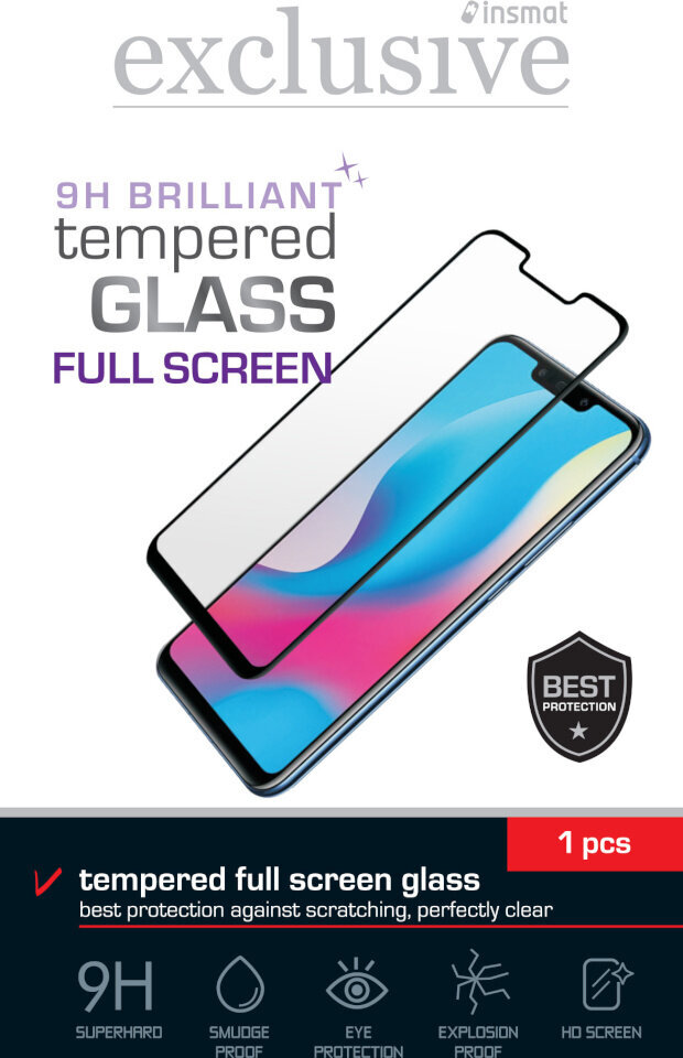 Insmat 9H Full Screen Tempered Glass 861-1491 cena un informācija | Ekrāna aizsargstikli | 220.lv