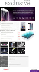 Insmat 9H Full Screen Tempered Glass 861-1492 цена и информация | Защитные пленки для телефонов | 220.lv