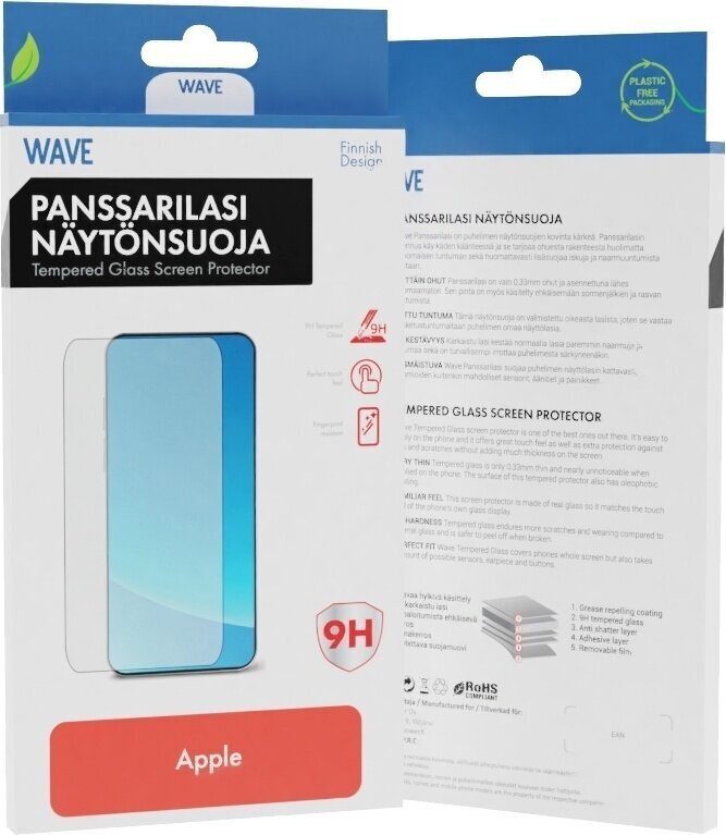 Wave tempered glass cena un informācija | Ekrāna aizsargstikli | 220.lv