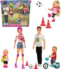 STEFFI LOVE Семейные спортивные развлечения набор кукол цена и информация | Игрушки для девочек | 220.lv