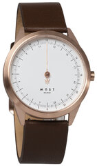 Мужчина Кварц 24-часовые часы с одной стрелкой MAST Milano A24-RG404M.WH.14I - цена и информация | Мужские часы | 220.lv