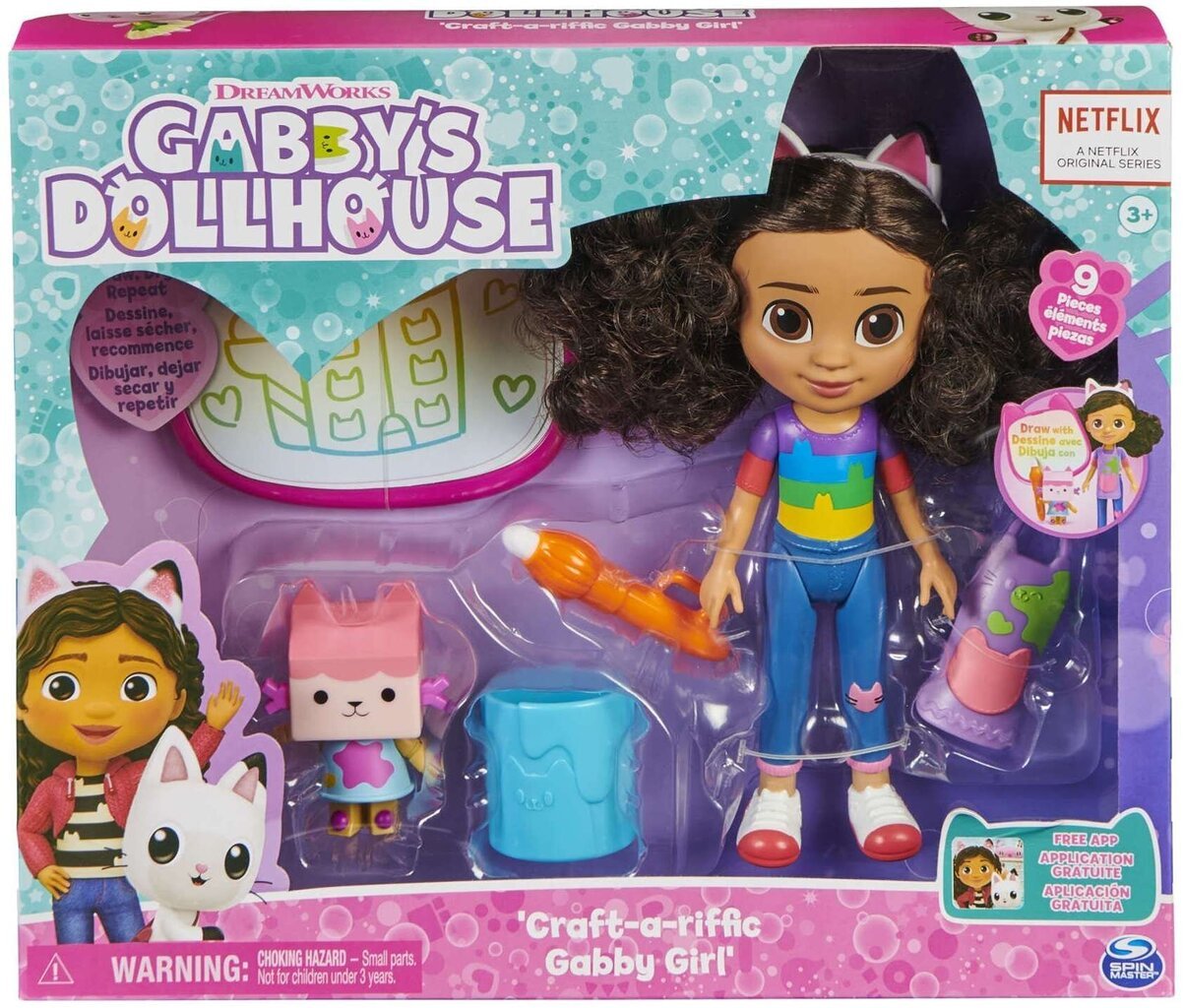 Lelles komplekts Gabby's Dollhouse, 20 cm цена и информация | Rotaļlietas meitenēm | 220.lv
