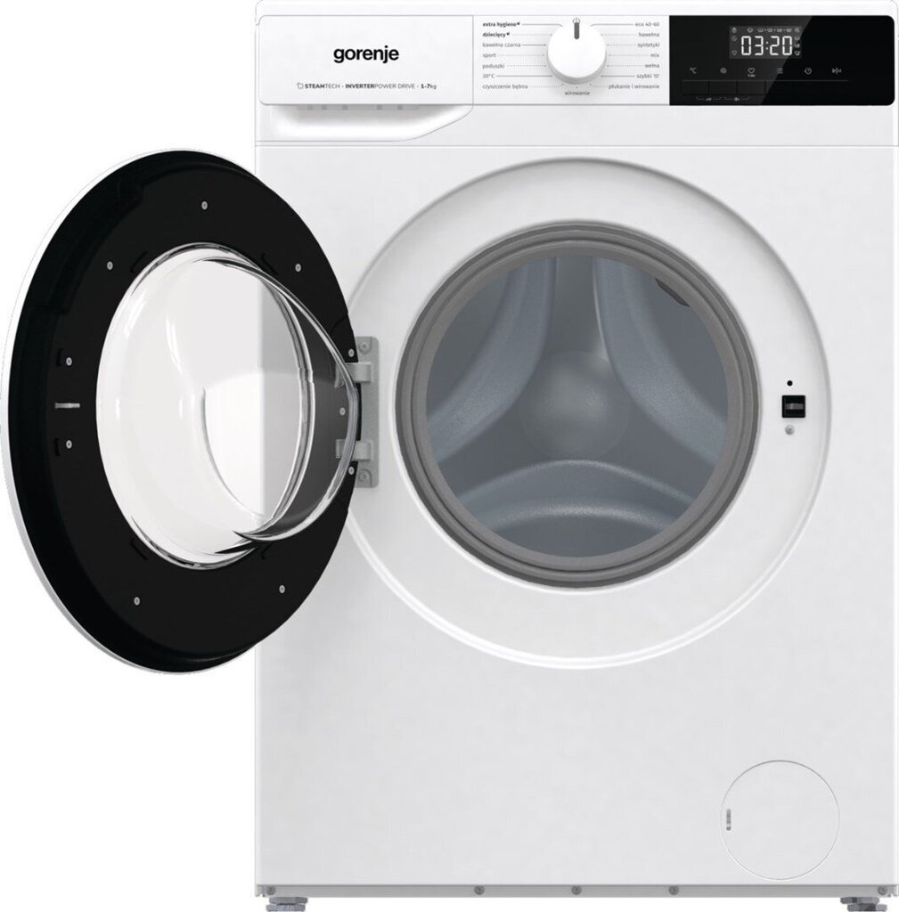 Veļas mašīna Gorenje WNHPI72SCS/PL 7 kg 1200 apgr./min cena un informācija | Veļas mašīnas | 220.lv