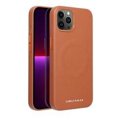 Кожаный чехол Roar Mag для iPhone 13 (6,1″) - Коричневый цена и информация | Чехлы для телефонов | 220.lv