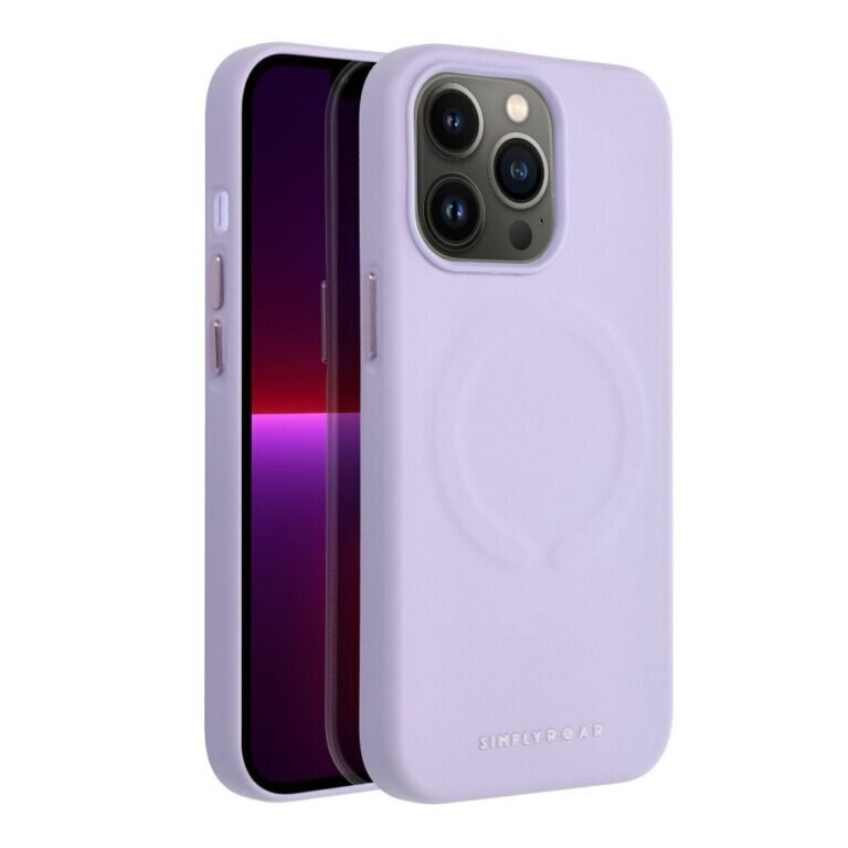 Roar Ādas MagSafe futrālis priekš iPhone 13 Pro Max (6,7″) Violets cena un informācija | Telefonu vāciņi, maciņi | 220.lv