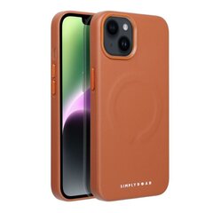 Кожаный чехол Roar Mag для iPhone 14 (6,1″) - Коричневый цена и информация | Чехлы для телефонов | 220.lv