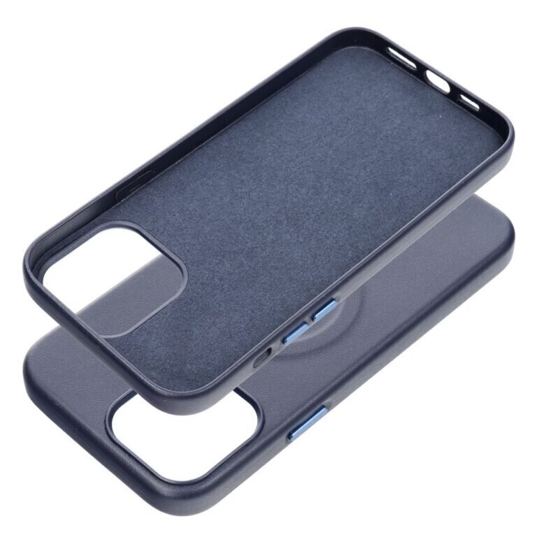 Roar Ādas MagSafe futrālis priekš iPhone 14 (6,1″) Tumši zils cena un informācija | Telefonu vāciņi, maciņi | 220.lv
