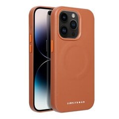 Кожаный чехол Roar Mag для iPhone 14 Pro (6,1″) - Коричневый цена и информация | Чехлы для телефонов | 220.lv