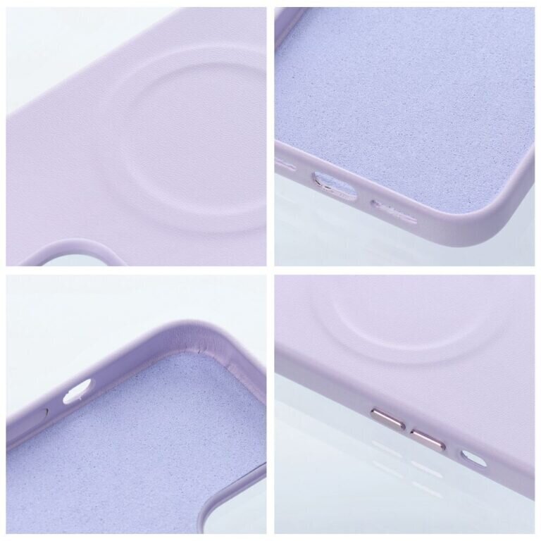 Roar Ādas MagSafe futrālis priekš iPhone 14 Pro (6,1″) Violets cena un informācija | Telefonu vāciņi, maciņi | 220.lv