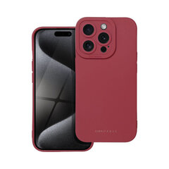 Roar Luna apvalks priekš iPhone 15 Pro (6,1″) Sarkans cena un informācija | Telefonu vāciņi, maciņi | 220.lv