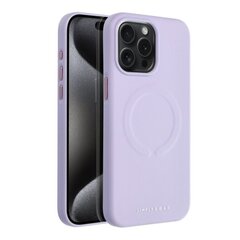 Roar Ādas MagSafe futrālis priekš iPhone 15 Pro Max (6,7″) Violets цена и информация | Чехлы для телефонов | 220.lv