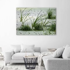 Glezniecība uz audekla, Zaļā zāle pludmalē цена и информация | Картины | 220.lv