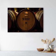 Glezniecība uz audekla, Vīna mucas cena un informācija | Gleznas | 220.lv