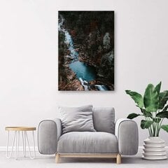 Glezniecība uz audekla, Upe mežā cena un informācija | Gleznas | 220.lv