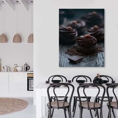 Glezniecība uz audekla, Tumšais šokolādes deserts cena un informācija | Gleznas | 220.lv