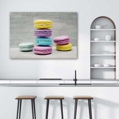 Glezniecība uz audekla, Krāsaini burgeri cena un informācija | Gleznas | 220.lv